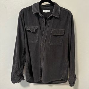 Oversized Aeropostale Corduroy Button Up